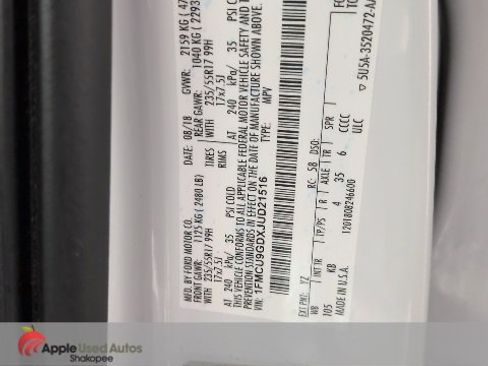 Used 2018 Ford Escape SE image 47