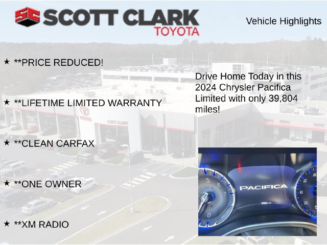 Used 2024 Chrysler Pacifica Limited w/ Uconnect Theater Family Group FWD image 13
