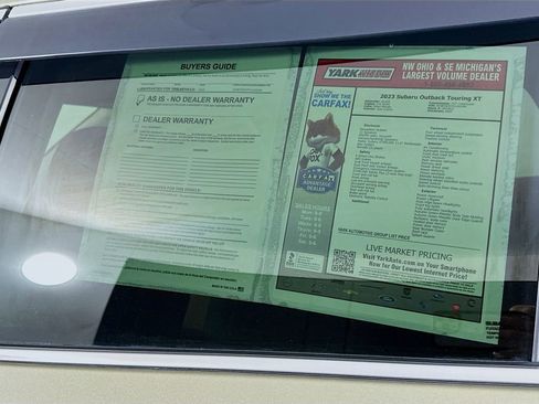 Certified 2023 Subaru Outback Touring XT image 13