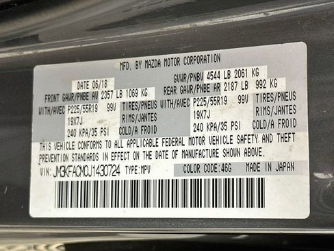 Used 2018 MAZDA CX-5 Touring w/ Preferred Equipment Package FWD image 40