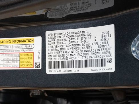 Used 2025 Honda Civic Sport image 39