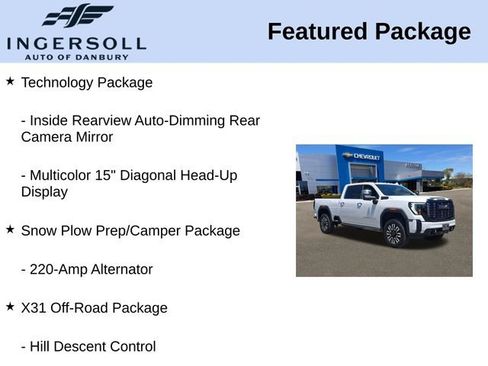 Used 2025 GMC Sierra 2500 Denali Ultimate w/ Snow Plow Prep/Camper Package AWD/4WD image 15