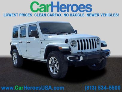 Used 2020 Jeep Wrangler Unlimited Sahara w/ LED Lighting Group