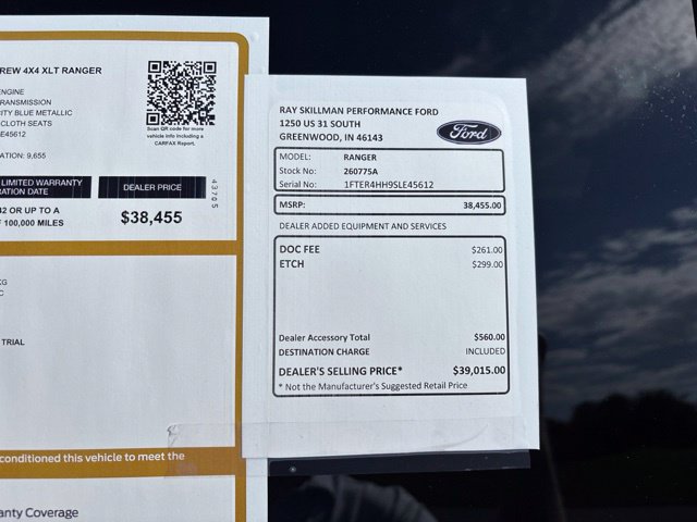 Certified 2025 Ford Ranger XLT AWD/4WD image 2