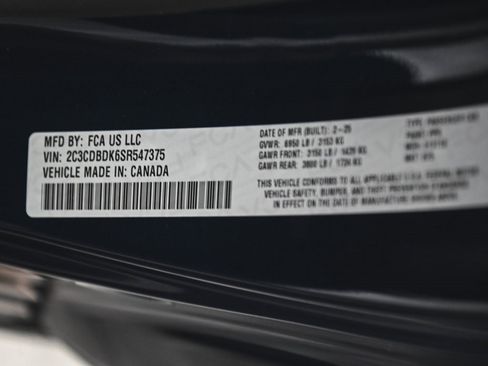 Used 2025 Dodge Charger R/T Scat Pack w/ Track Pack image 12