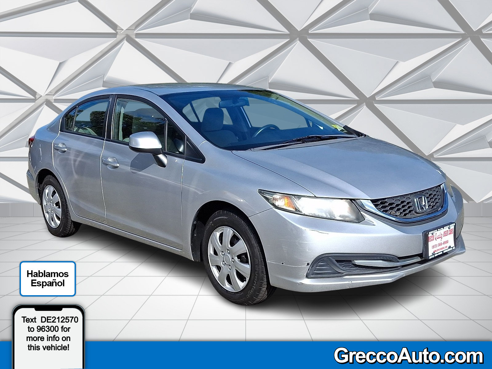 Used 2013 Honda Civic LX image 1