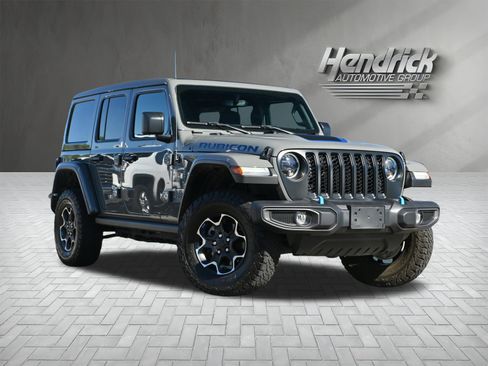 Used 2023 Jeep Wrangler Unlimited Rubicon 4xe w/ Cold Weather Group image 2