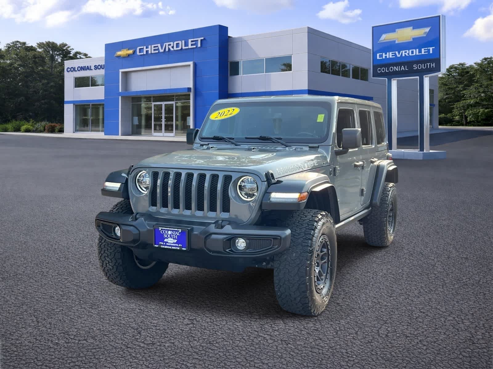 Used 2022 Jeep Wrangler Unlimited Sport AWD/4WD image 2