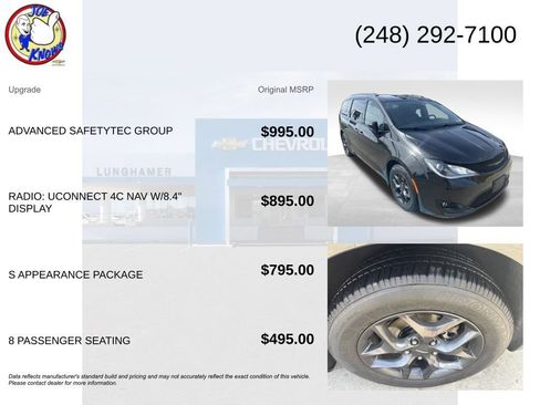 Used 2019 Chrysler Pacifica Touring-L w/ Advanced Safetytec Group FWD image 5