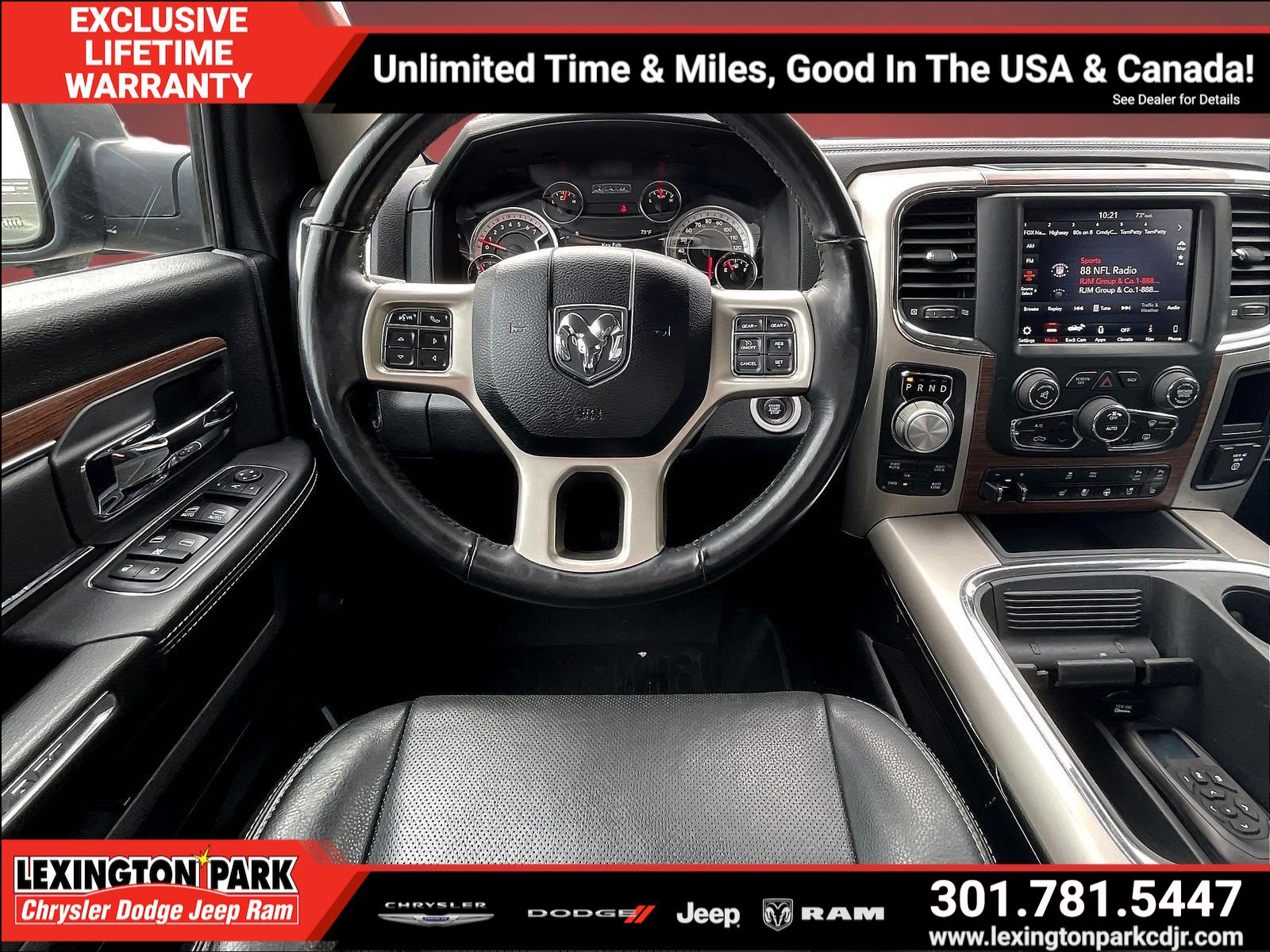 Used 2018 RAM 1500 Laramie w/ Convenience Group AWD/4WD image 9