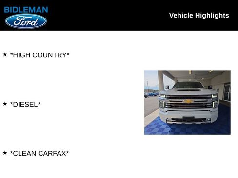 Used 2022 Chevrolet Silverado 3500 High Country w/ Safety Package II AWD/4WD image 10