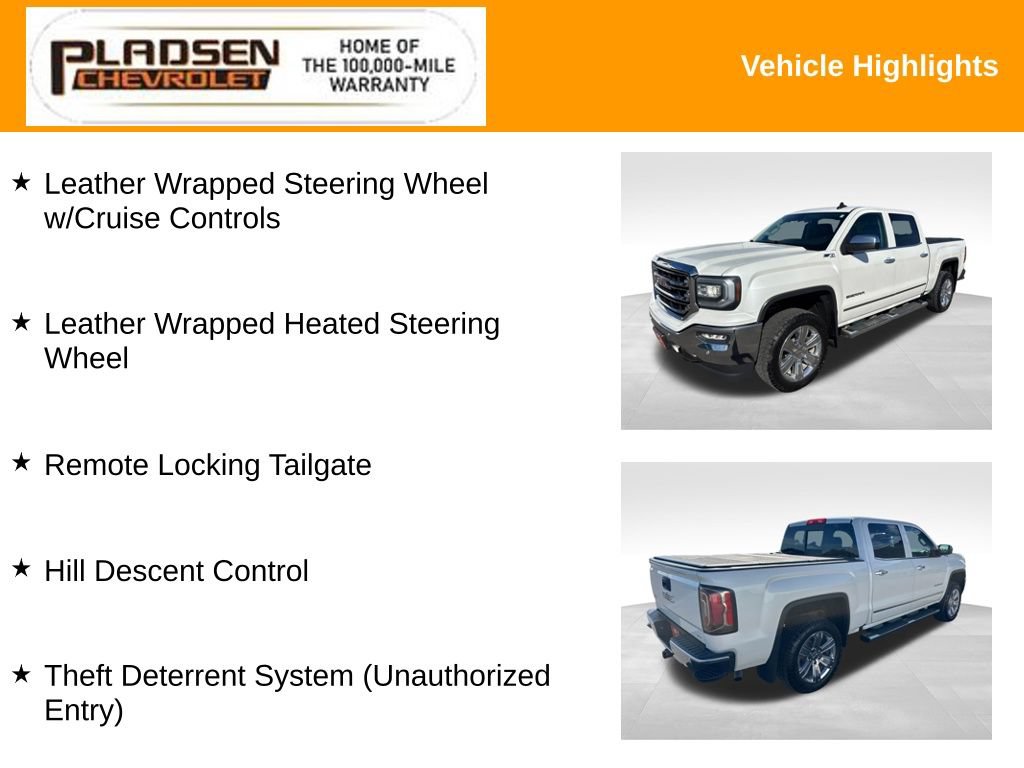 Used 2018 GMC Sierra 1500 SLT AWD/4WD image 29