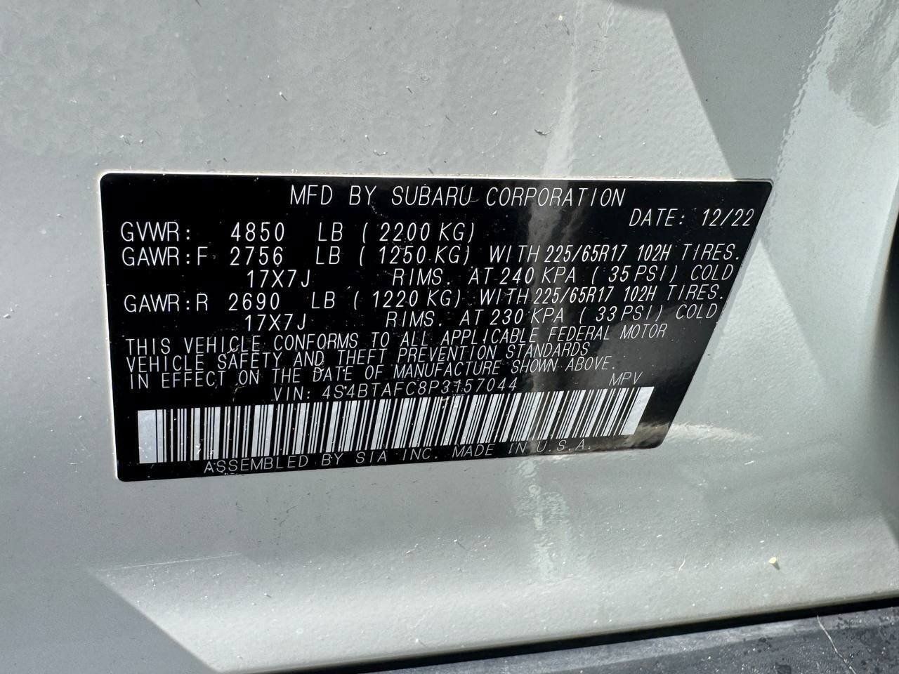 Used 2023 Subaru Outback Premium AWD/4WD image 32