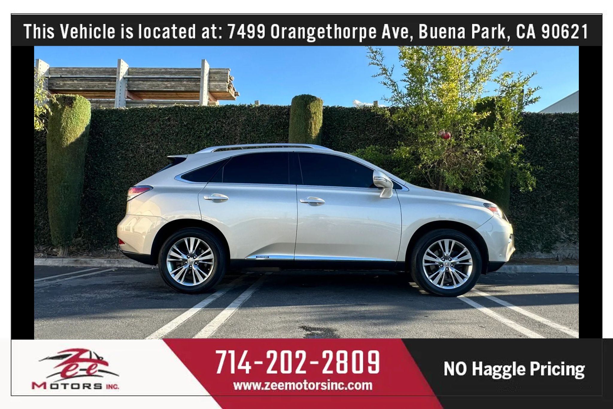 Used 2013 Lexus RX 450h AWD w/ Navigation Pkg image 6