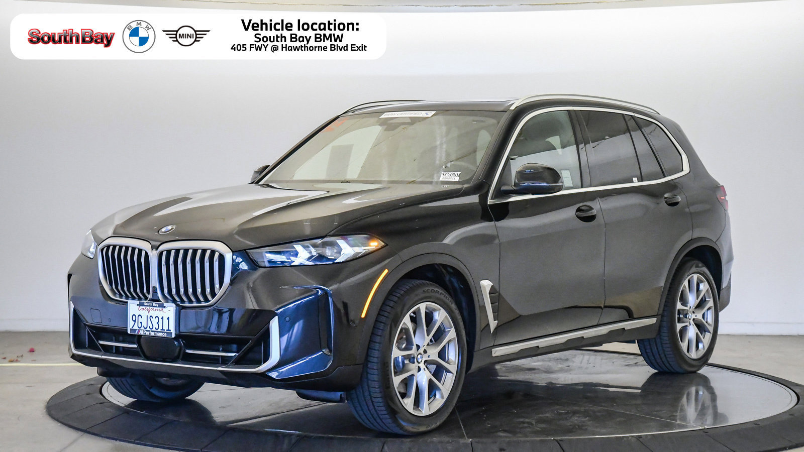 Certified 2024 BMW X5 sDrive40i w/ Parking Assistance Package RWD image 1
