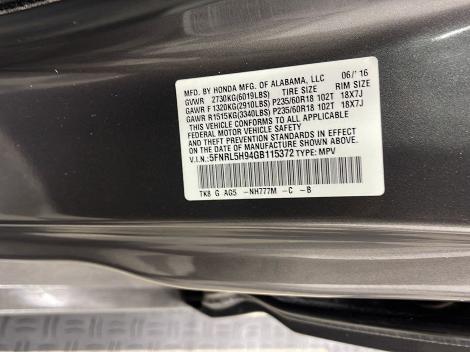 Used 2016 Honda Odyssey Touring image 27
