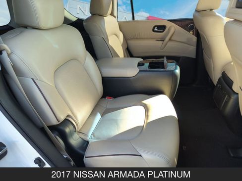 Used 2017 Nissan Armada Platinum w/ Captain Seat Package image 17
