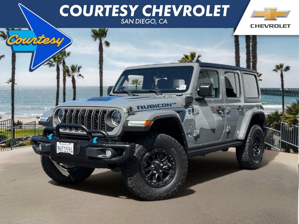 Used 2023 Jeep Wrangler Unlimited Rubicon 4xe AWD/4WD image 1