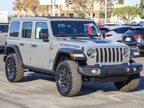 Used 2023 Jeep Wrangler Unlimited Rubicon 4xe w/ Safety Group image 3