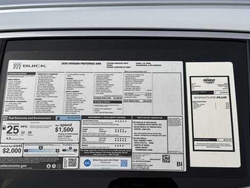 New 2026 Buick Envision Preferred AWD/4WD image 36