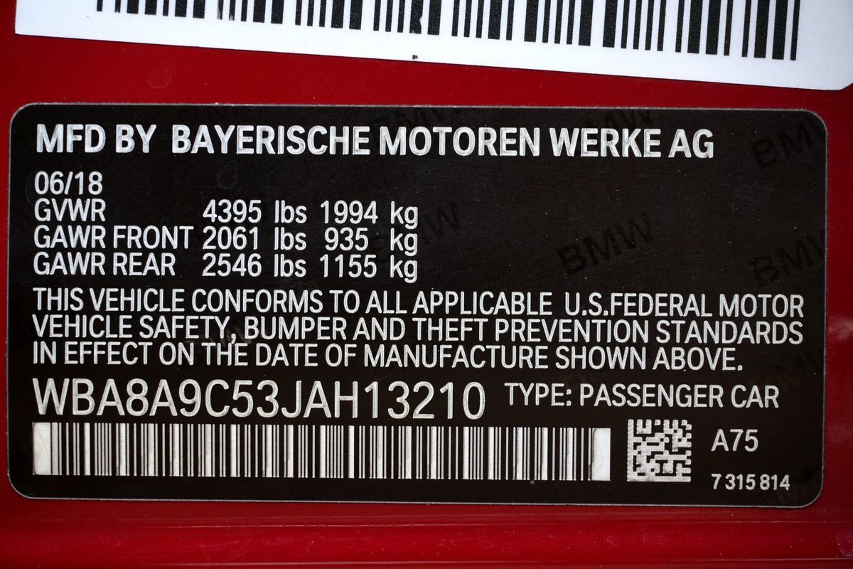 Used 2018 BMW 320i Sedan w/ Convenience Package RWD image 43