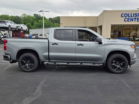 Used 2026 Chevrolet Silverado 1500 Custom w/ Turbomax Blackout Package AWD/4WD image 2