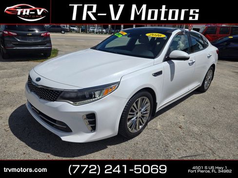Used 2016 Kia Optima SX w/ Chrome Wheel Package FWD image 1