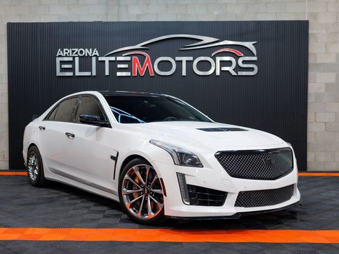 Used 2016 Cadillac CTS V w/ Luxury Package RWD image 1