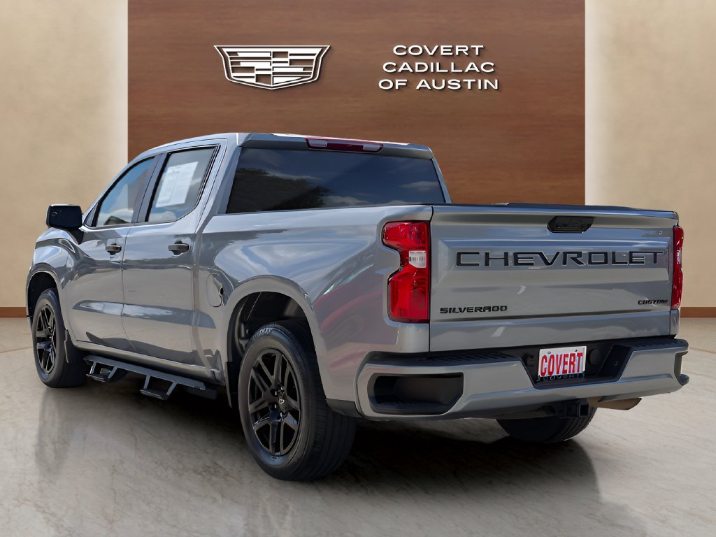 Used 2023 Chevrolet Silverado 1500 Custom w/ LPO, Dark Essentials Package RWD image 3