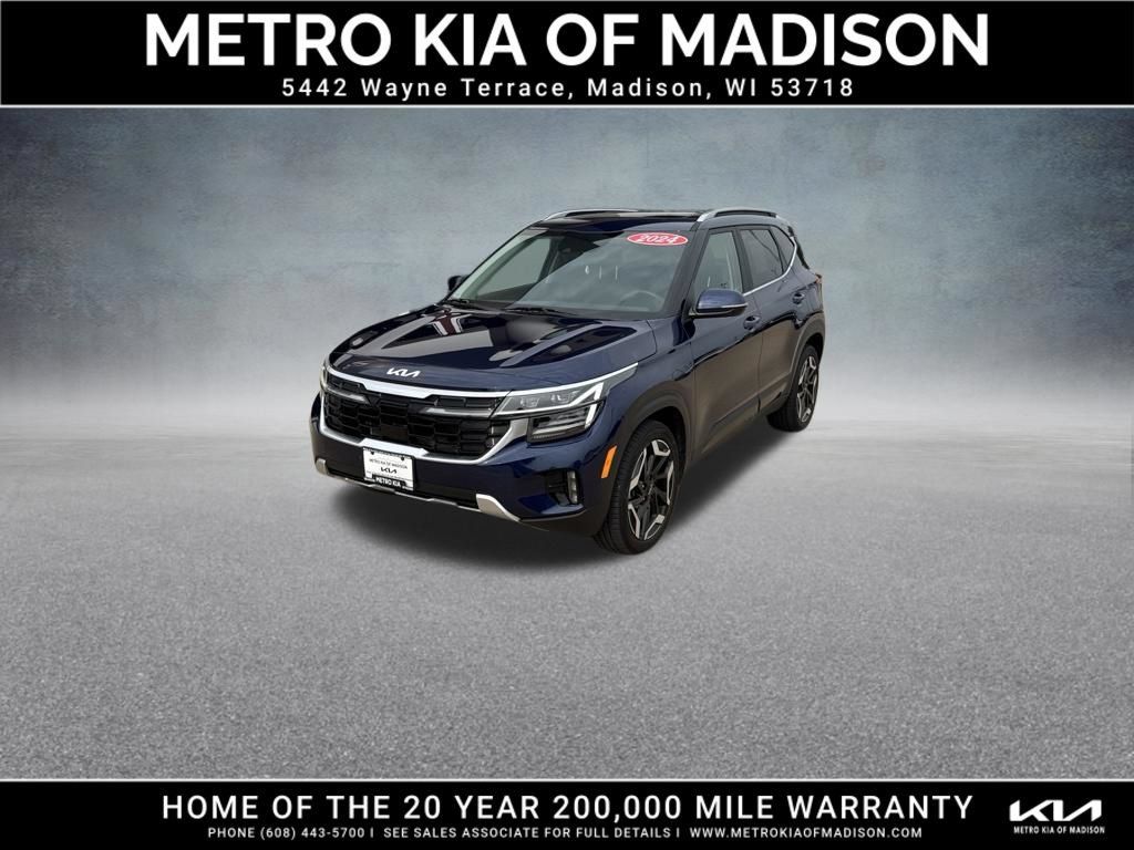 Used 2024 Kia Seltos SX w/ SX Sunroof Package AWD/4WD image 1