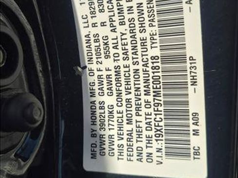 Used 2021 Honda Civic Touring image 17