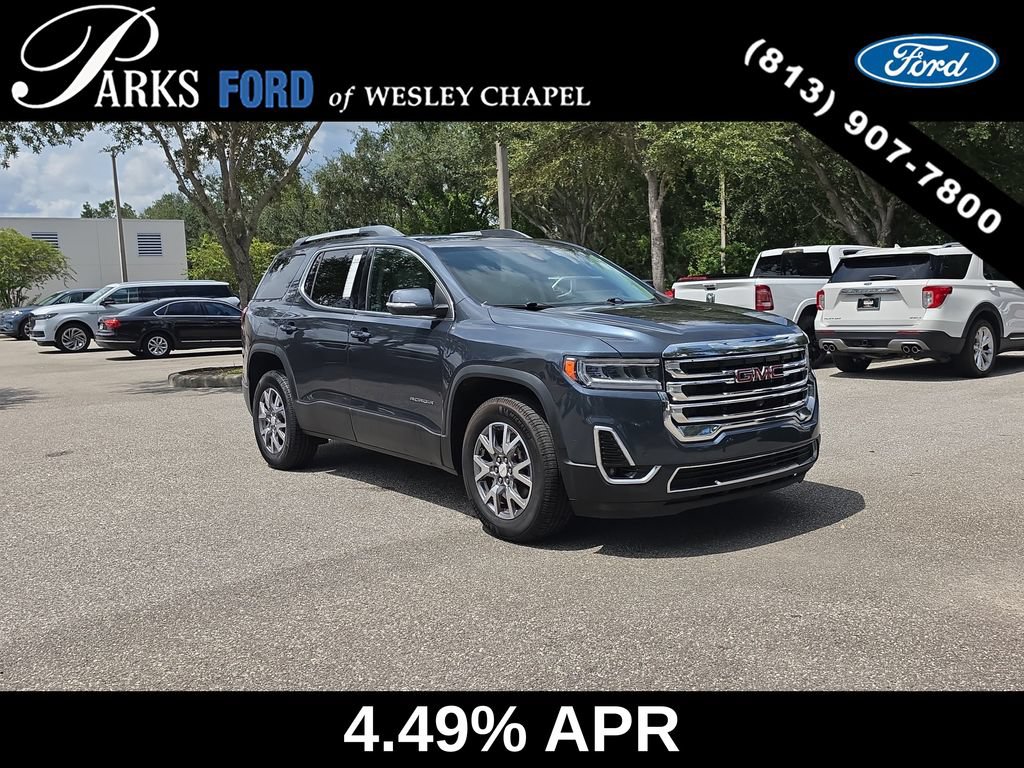 Used 2020 GMC Acadia SLT w/ Driver Alert Package II FWD image 1