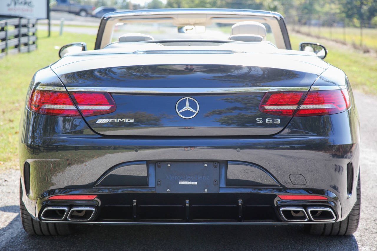 Used 2019 Mercedes-Benz S 63 AMG 4MATIC Cabriolet image 16