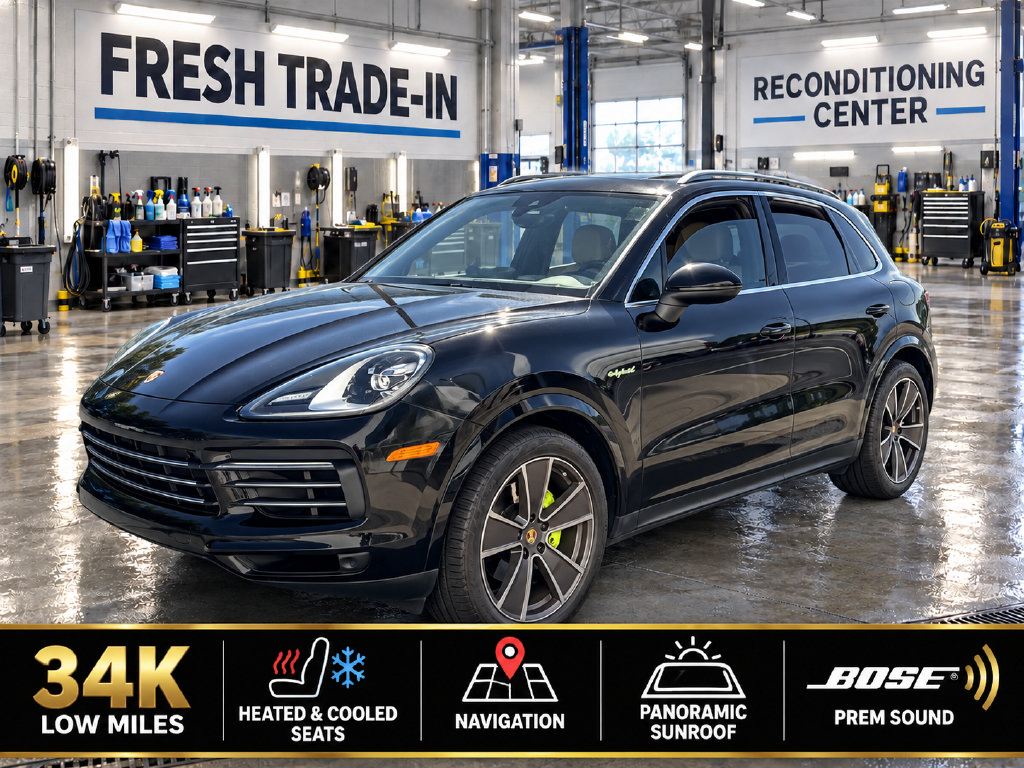 Used 2020 Porsche Cayenne E-Hybrid AWD/4WD image 1
