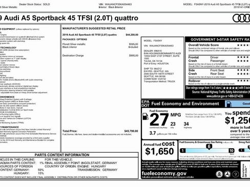 Used 2019 Audi A5 2.0T Premium image 4