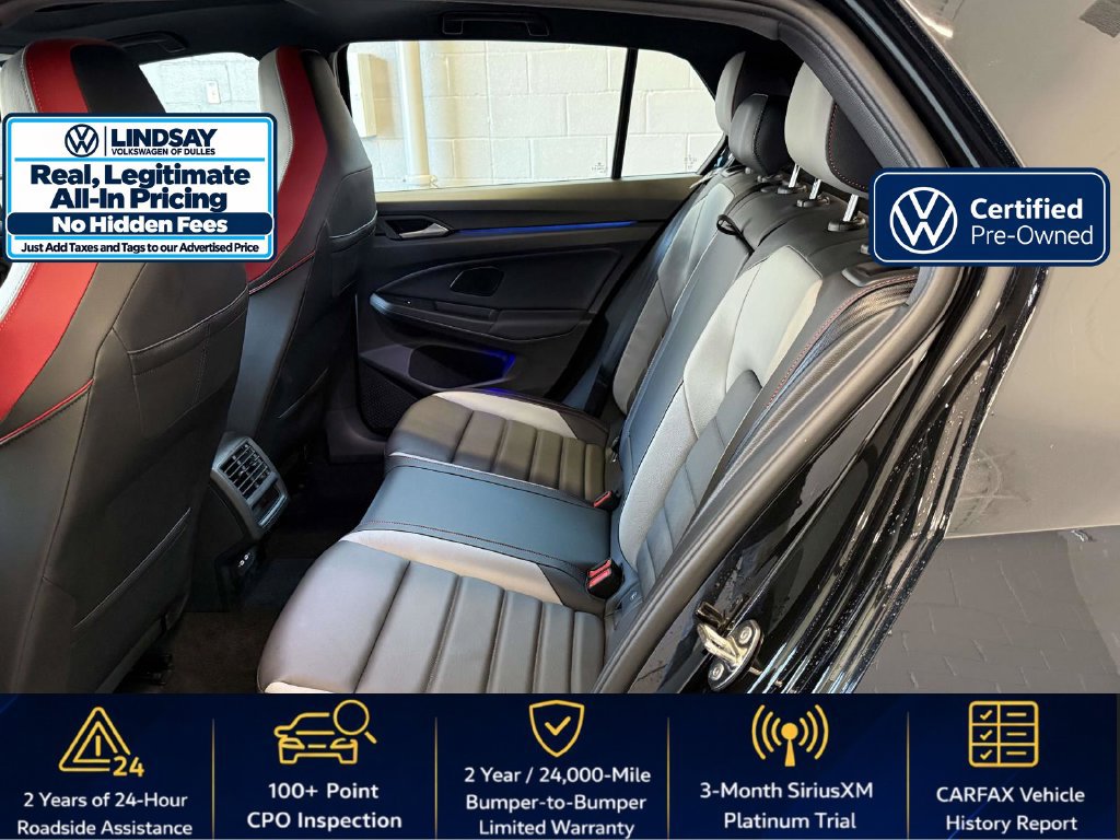 Certified 2025 Volkswagen GTI SE FWD image 14