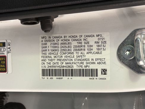 Certified 2021 Honda CR-V EX image 20
