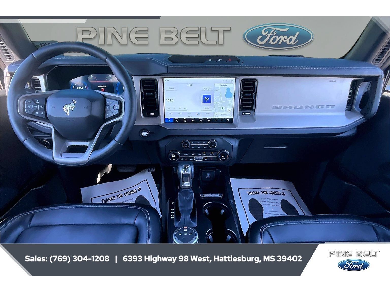 Used 2025 Ford Bronco Outer Banks AWD/4WD image 13