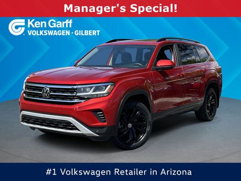 Used 2023 Volkswagen Atlas SE w/ Panoramic Sunroof Package AWD/4WD image 1