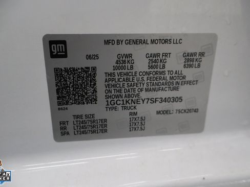 Used 2025 Chevrolet Silverado 2500 LT w/ Safety Package AWD/4WD image 27