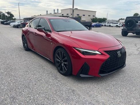 Used 2021 Lexus IS 350 F Sport w/ Navigation Package RWD image 1