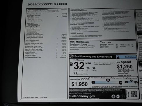 New 2026 MINI Cooper S image 40