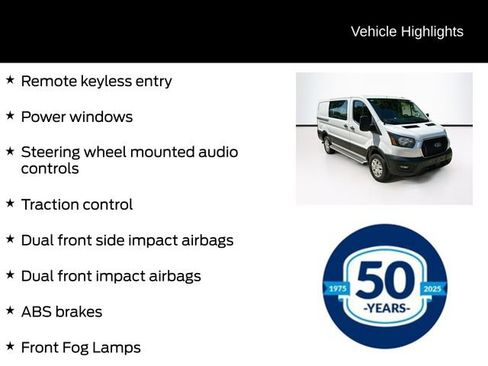 Used 2024 Ford Transit 250 Low Roof w/ Exterior Upgrade Package RWD image 16