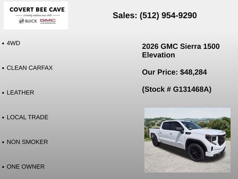 Used 2026 GMC Sierra 1500 Elevation AWD/4WD image 6
