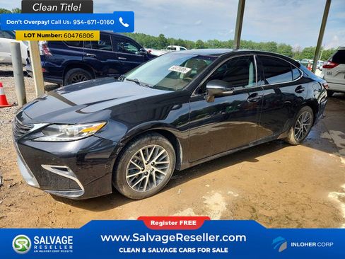 Used 2016 Lexus ES 350 w/ Luxury Package w/Wood Trim FWD image 1
