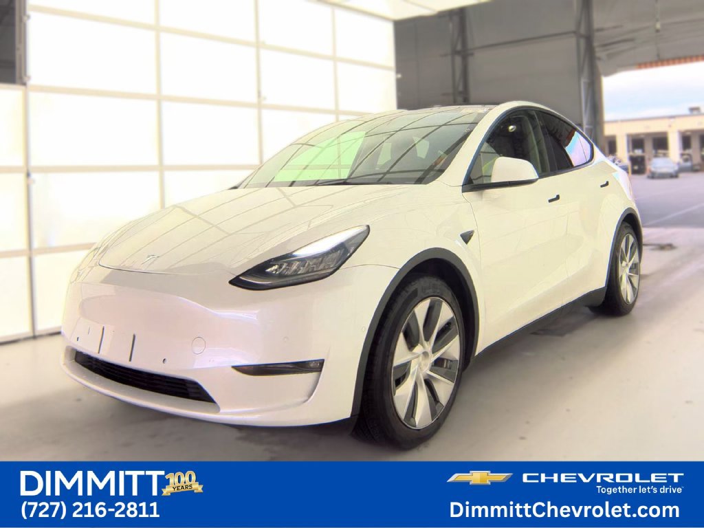 Used 2021 Tesla Model Y Long Range AWD/4WD image 1
