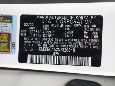 Certified 2022 Kia Seltos EX AWD/4WD image 35