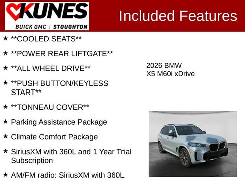 Used 2026 BMW X5 M60i AWD/4WD image 3