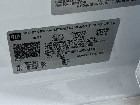 Used 2022 GMC Sierra 1500 AT4 w/ AT4 Premium Package AWD/4WD image 38