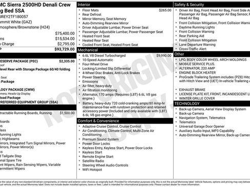 New 2026 GMC Sierra 2500 Denali w/ Denali Reserve Package AWD/4WD image 24